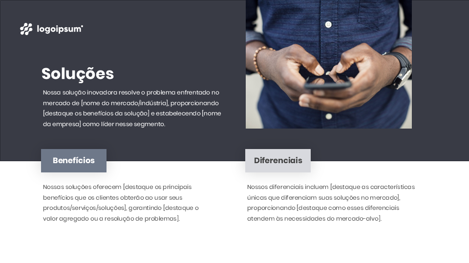 Soluções - Plano de Negócios