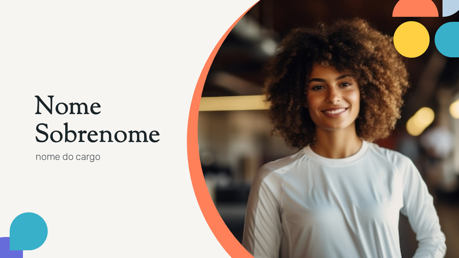 Pessoal 02 – Modelo de Template em PowerPoint